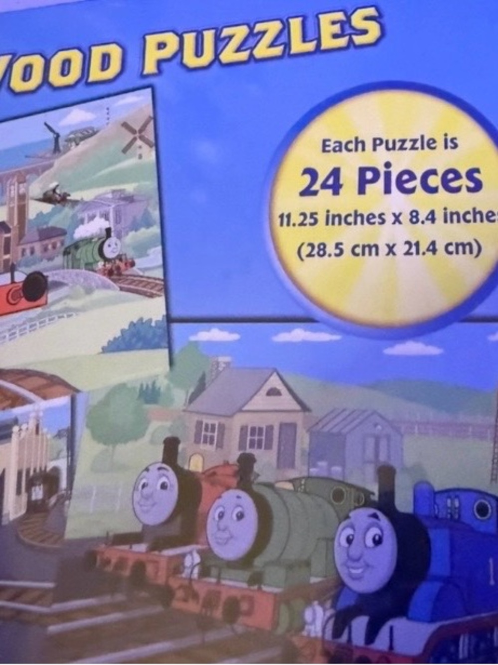 New~Thomas & Friends~Thomas The Tank Engine~3 Wooden Puzzles ~ 24 Pieces Each - Picture 14 of 16